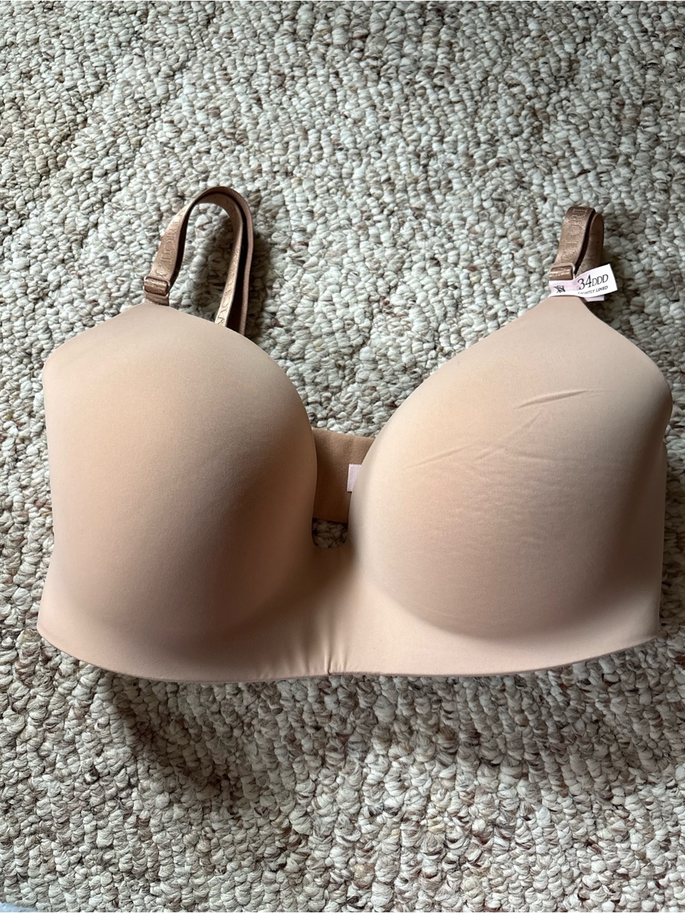 Victoria's Secret Beige Nude T-Shirt Bra - Smooth Molded Cups